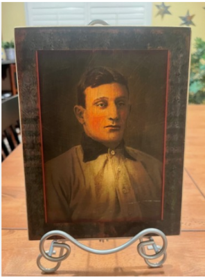 Picture, Helmar Brewing, Helmar Imperial Cabinet Card # 18, Honus WAGNER (HOF), Portrait, Pittsburgh Pirates